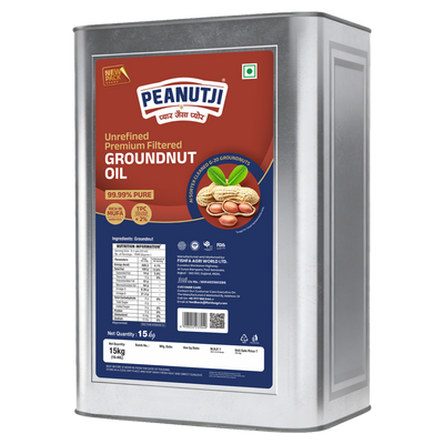 Groundnut Oil - 15kg Tin