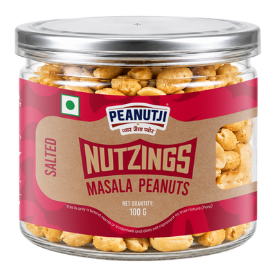Nutzingz Roasted Peanuts - Salted