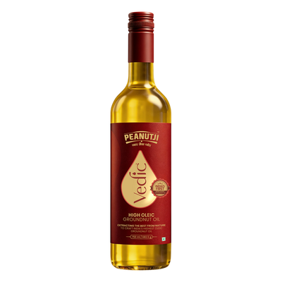 Peanutji Vedic High-Oleic Groundnut Oil